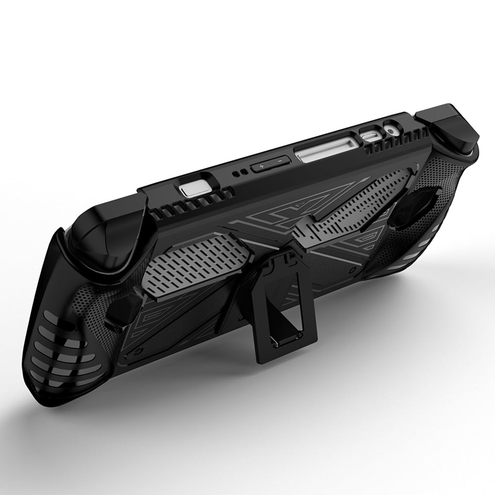 For Asus ROG ALLY Game Console Soft TPU Case Impact Resistant Protective Cover with Kickstand For Asus ROG ALLY Game Console Soft TPU Case Impact Resistant Protective Cover with Kickstand